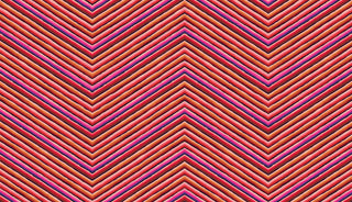Kaffe Fassett : Chevron Strip Red