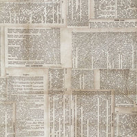 Tim Holtz Foundations : Dictionary PWTH008.Neutral