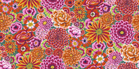 Kaffe Fassett : Enchanted Red 108" Backing