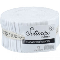 Maywood Solitaire Ultra White 2.5" Strips