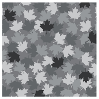 Canadian Christmas 2 : 108" Wideback Maple Leaf 52582D-1 Grey