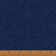 Traditional Blue Scrolling Vine 108" Wideback 50664-8