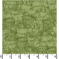Sweater Weather Baskets Green 10036G