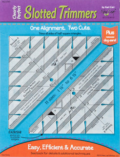 Clearly Perfect Slotted Rulers