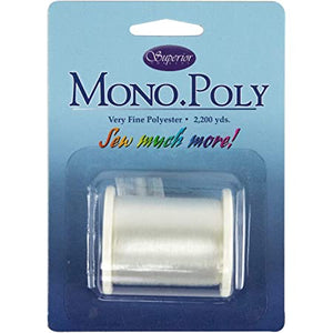 MonoPoly Clear Monofilament Thread
