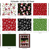 Santa's Tree Farm  - FQ and 1/2m Bundles