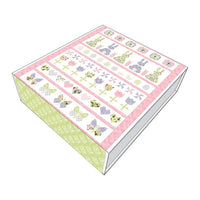 Sweet Spring Row Boxed Quilt Kit with Springtime From Riley Blake