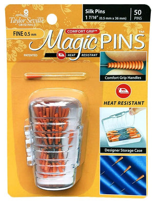 Magic Pins : Silk 50 pins  Fine x 1 7/16