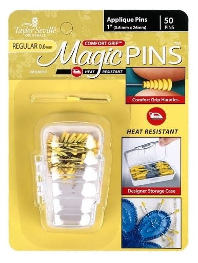 Magic Pins : Applique 50 pins Reg x 1" long