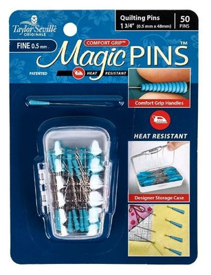Magic Pins : Quilting 50 pins Fine x 1.75